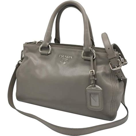 prada handtasche grau